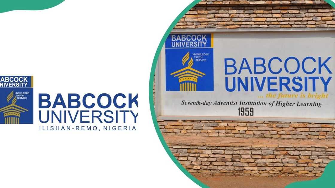 Babcock University logo Babcock University logo