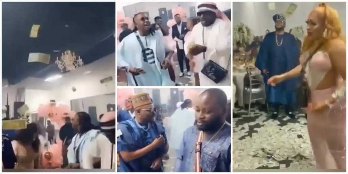 Nigerian Birthday Party in Atlanta Causes Stir Online as Young Men Flood Dance Floor with Dollar Bills