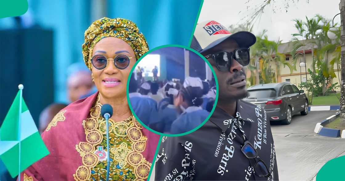Remi Tinubu's drama with Nursing students calls Mr Jollof's attention. Remi Tinubu's drama with Nursing students calls Mr Jollof's attention.