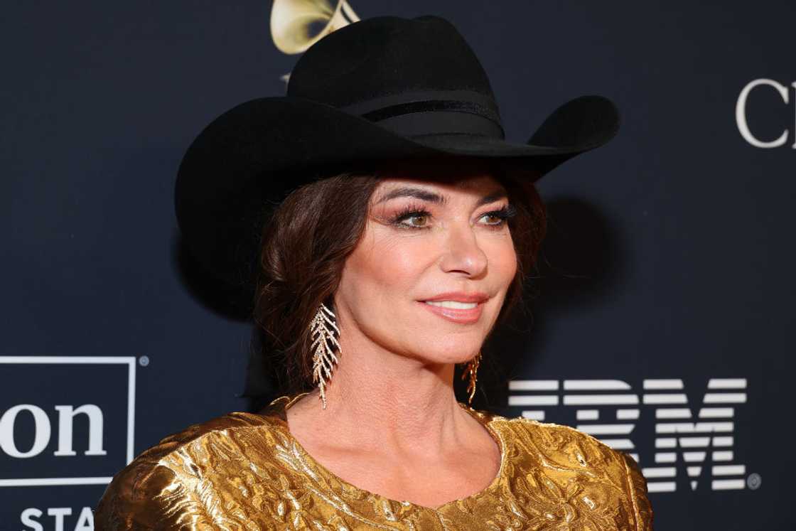 Shania Twain in Los Angeles, California.