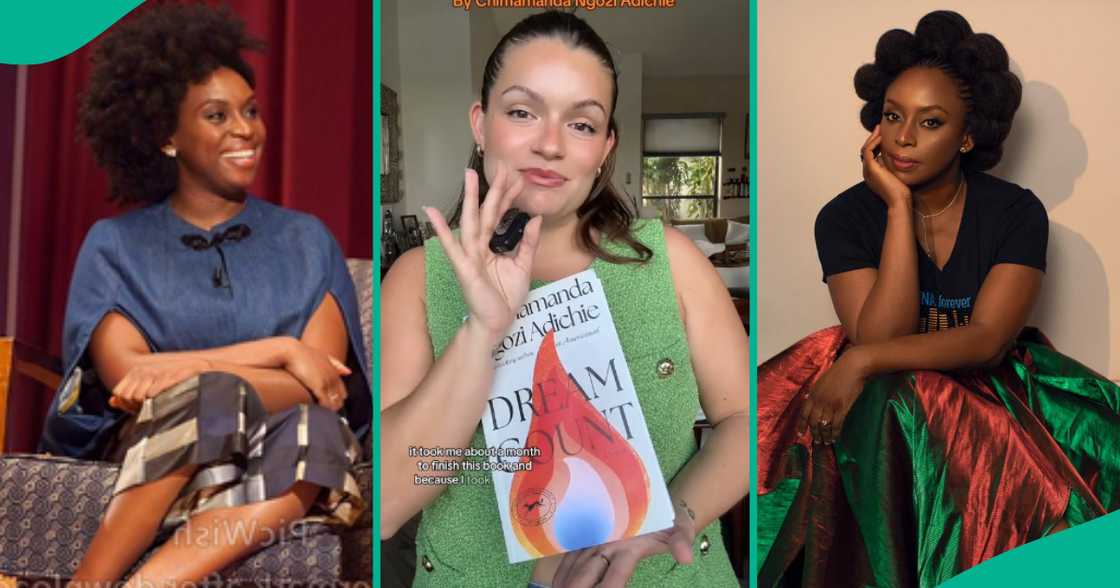 White lady shares what Chimamanda Ngozi Adichie's new book "Dream Count" did to her brain White lady shares what Chimamanda Ngozi Adichie's new book "Dream Count" did to her brain