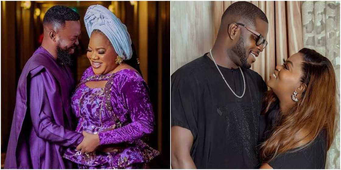 Toyin Abraham and Funke Akindele Toyin Abraham and Funke Akindele