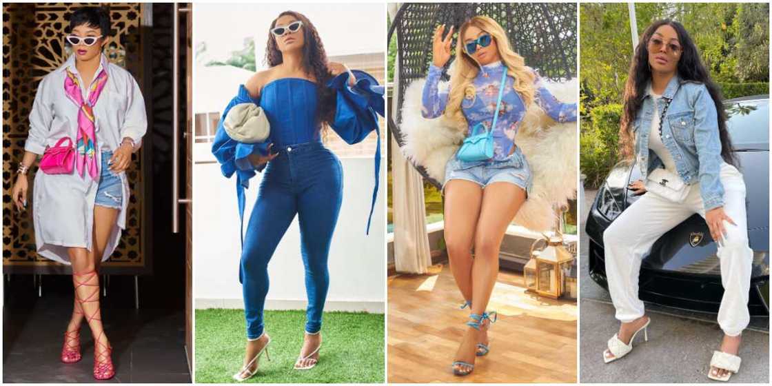 Queen of Denim: 10 Fiery Looks of Stylish Media Personality Toke Makinwa, She’s on Fleek