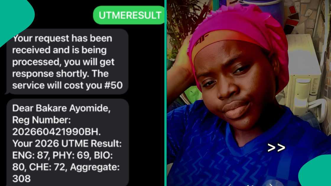 Science student trends as she scores 308 in 2026 UTME, posts screenshot Science student trends as she scores 308 in 2026 UTME, posts screenshot