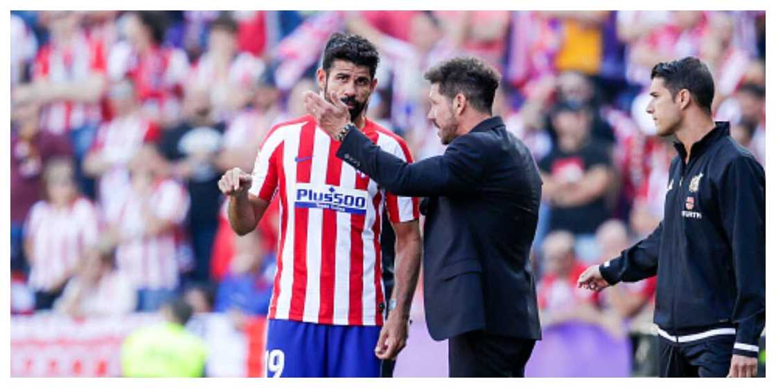 Diego Costa: Atletico boss Simeone pays tribute to Spaniard after premature departure