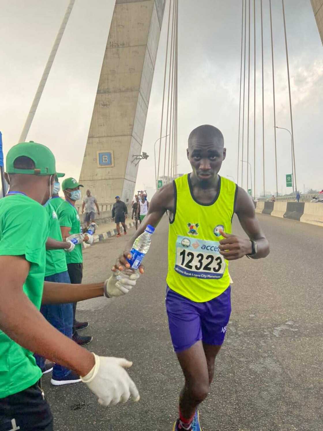Ulfata Deresa Geleta Emerges Winner of the 7th Edition of Lagos City Marathon Refreshed by Aquafina Ulfata Deresa Geleta Emerges Winner of the 7th Edition of Lagos City Marathon Refreshed by Aquafina