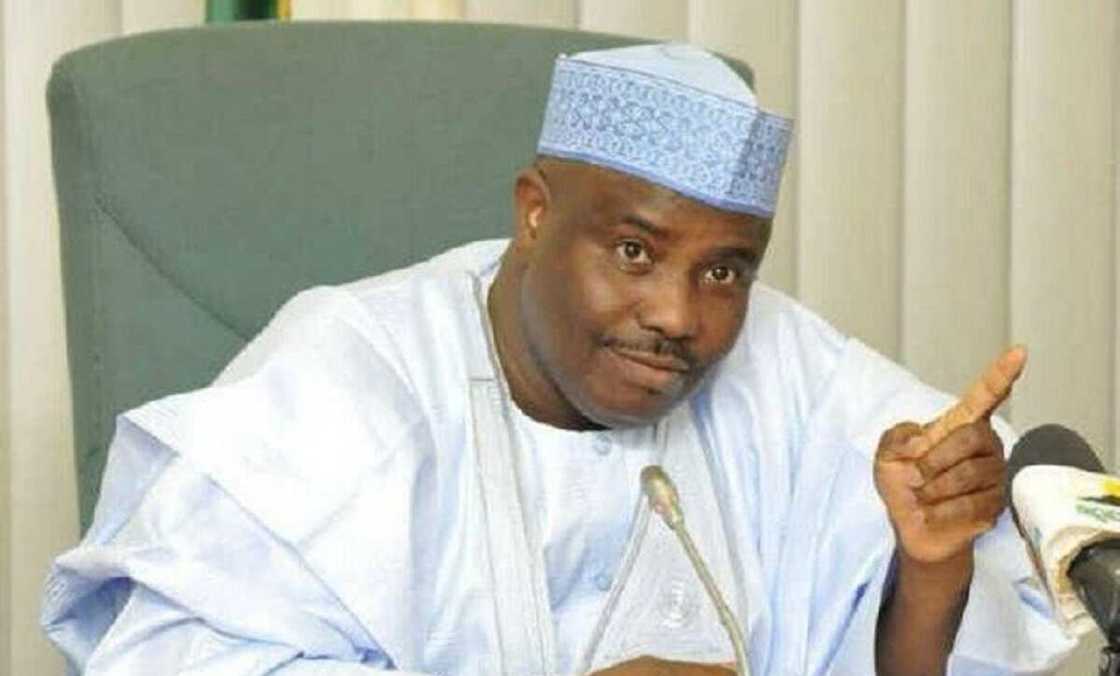 Ku fada mana sunan gwamnan da ke daukan nauyin ta'addanci: Tambuwal ya kallubalanci APC Ku fada mana sunan gwamnan da ke daukan nauyin ta'addanci: Tambuwal ya kallubalanci APC