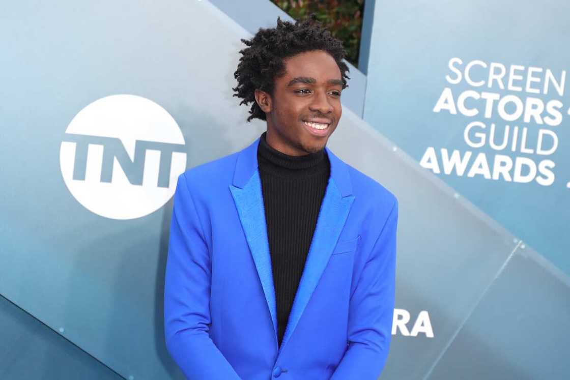 Caleb McLaughlin at The Shrine Auditorium in Los Angeles, California Caleb McLaughlin at The Shrine Auditorium in Los Angeles, California