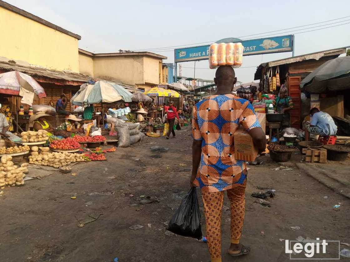 CBN cashless policy, Lagos trader, Mile 12 market CBN cashless policy, Lagos trader, Mile 12 market