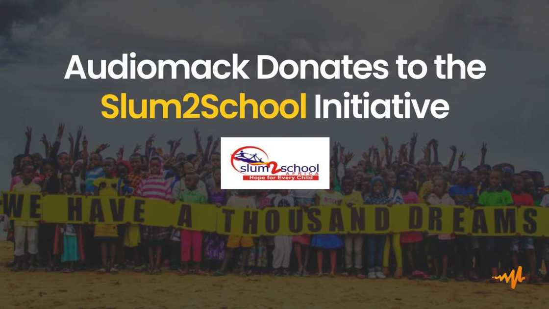 Audiomack partners Slum2School to support education of students from underserved communities