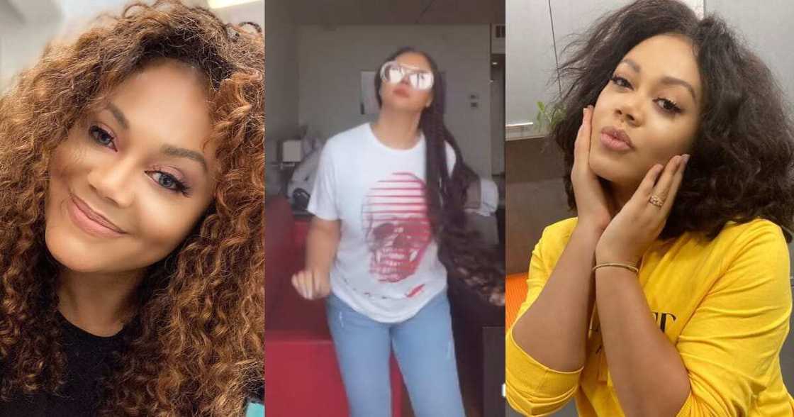 Nadia Buari Turns Sarkodie with Video Dancing and Rapping like Musician Nadia Buari Turns Sarkodie with Video Dancing and Rapping like Musician