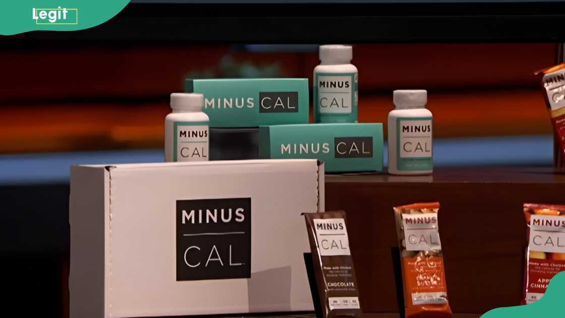 Minus Cal's products on display