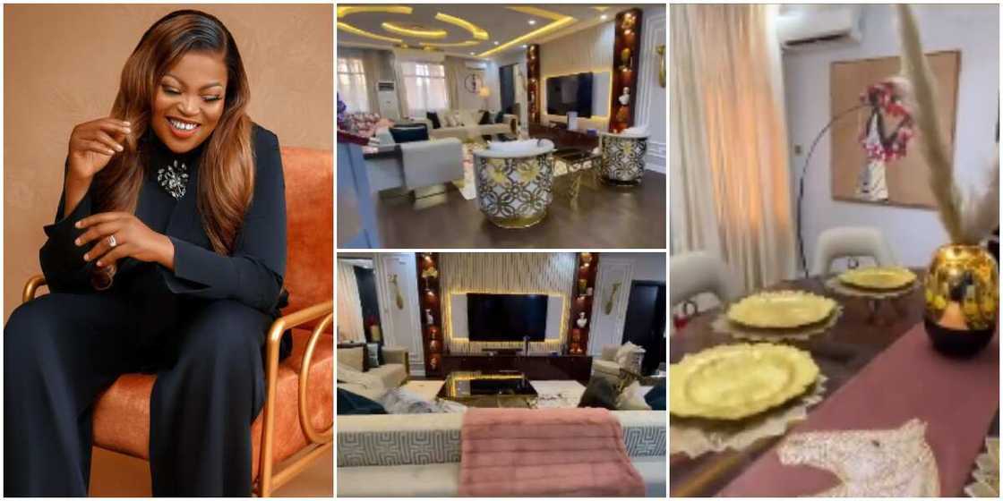 Rare inside view of Funke Akindele's newly renovated Lagos home