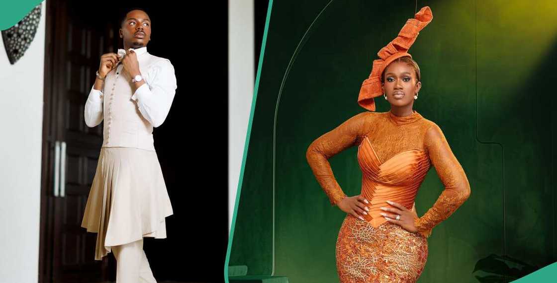 Enioluwa and Real Warri Pikin slay at Moses Bliss' wedding Enioluwa and Real Warri Pikin slay at Moses Bliss' wedding