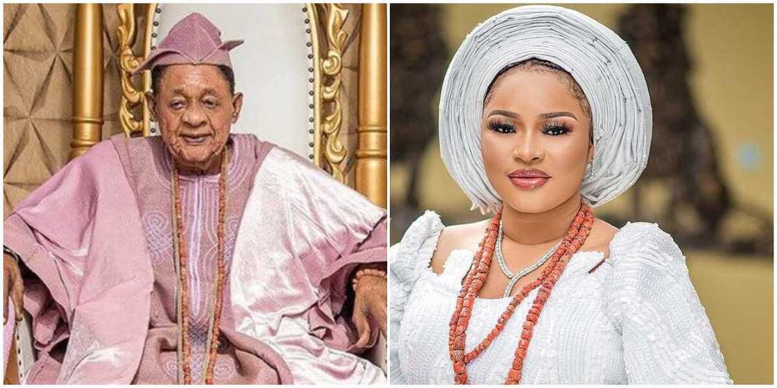 Alaafin of Oyo's wife Queen Dami desperately begs to return to palace Alaafin of Oyo's wife Queen Dami desperately begs to return to palace