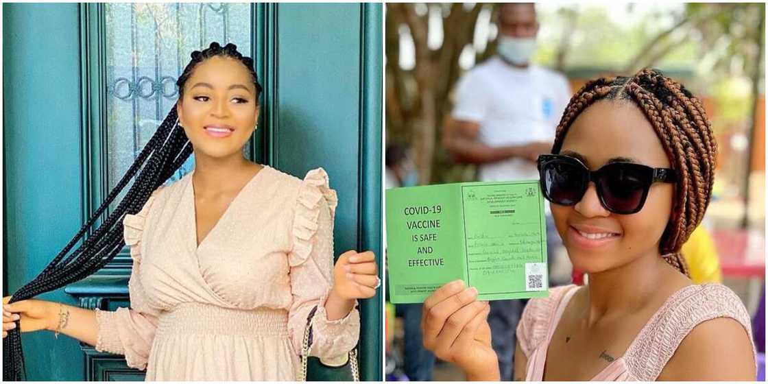 COVID 19: Actress Regina Daniels Gets Vaccinated, Shares Photo, Video Showing Her Experience COVID 19: Actress Regina Daniels Gets Vaccinated, Shares Photo, Video Showing Her Experience