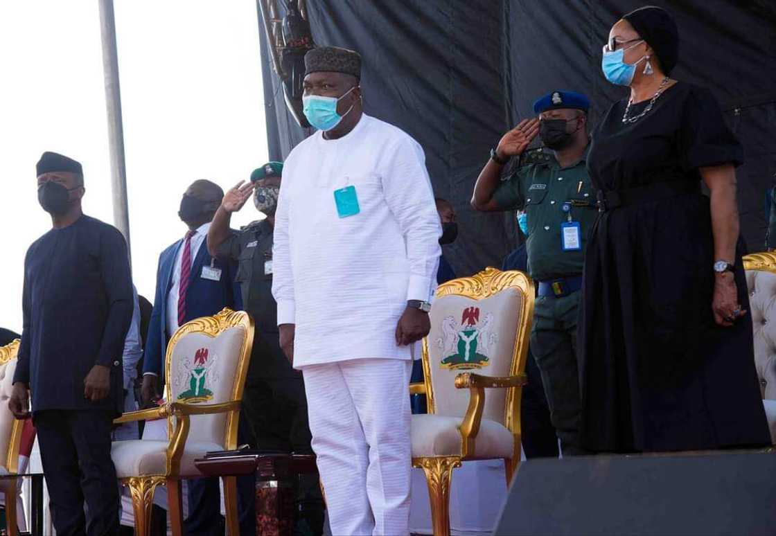 PFN honours Osinbajo, Ugwuanyi with Defender of the Faith awards PFN honours Osinbajo, Ugwuanyi with Defender of the Faith awards