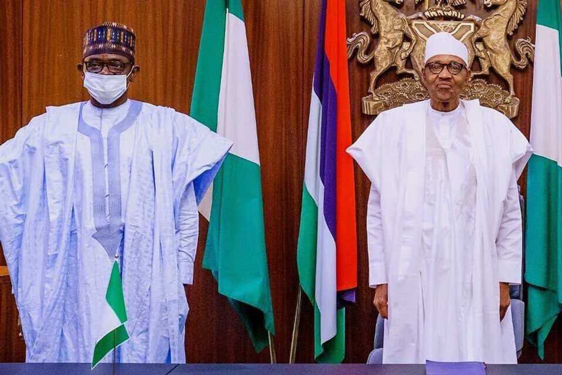 APC leadership crises to be resolved after Buhari returns from London. APC leadership crises to be resolved after Buhari returns from London.