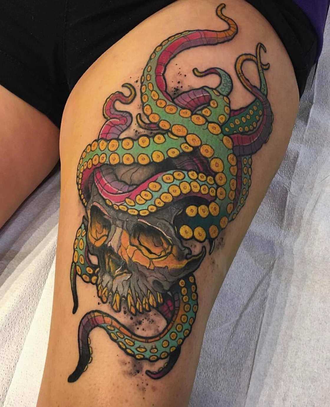 Thigh tattoos for girls Thigh tattoos for girls