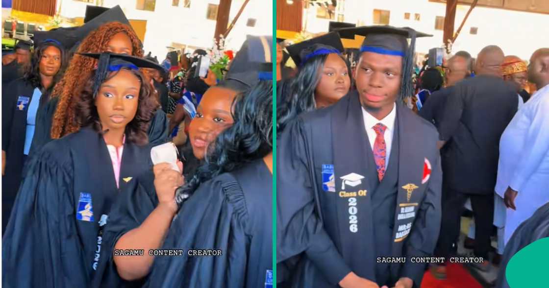 Newly inducted doctors from Babcock University go viral. Newly inducted doctors from Babcock University go viral.