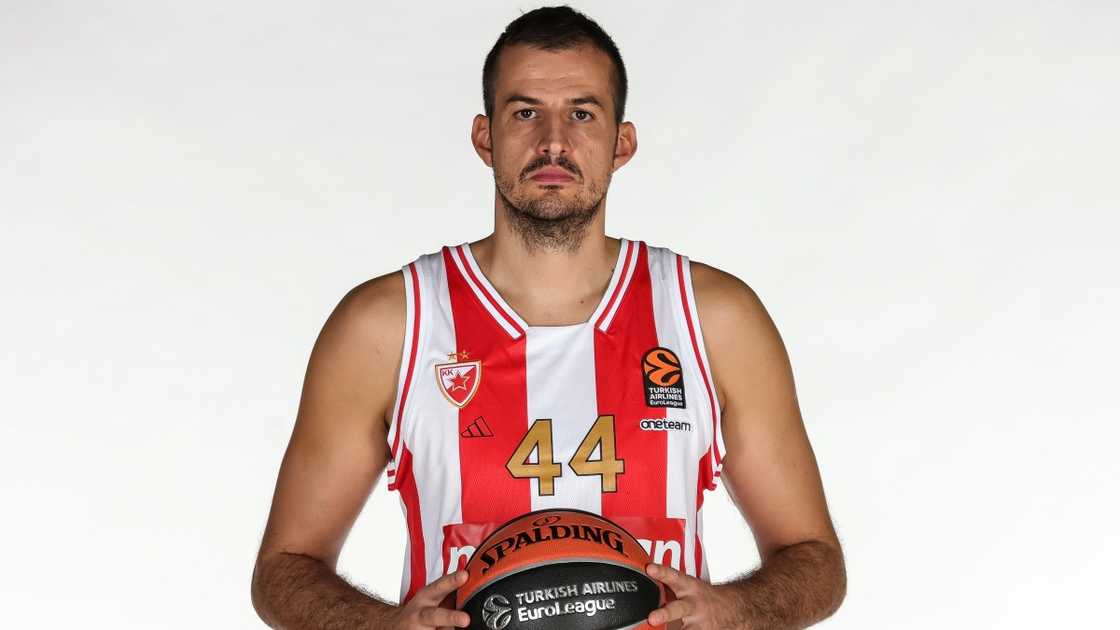 Nemanja Bjelica poses during 2023/2024 Turkish Airlines EuroLeague Media Day