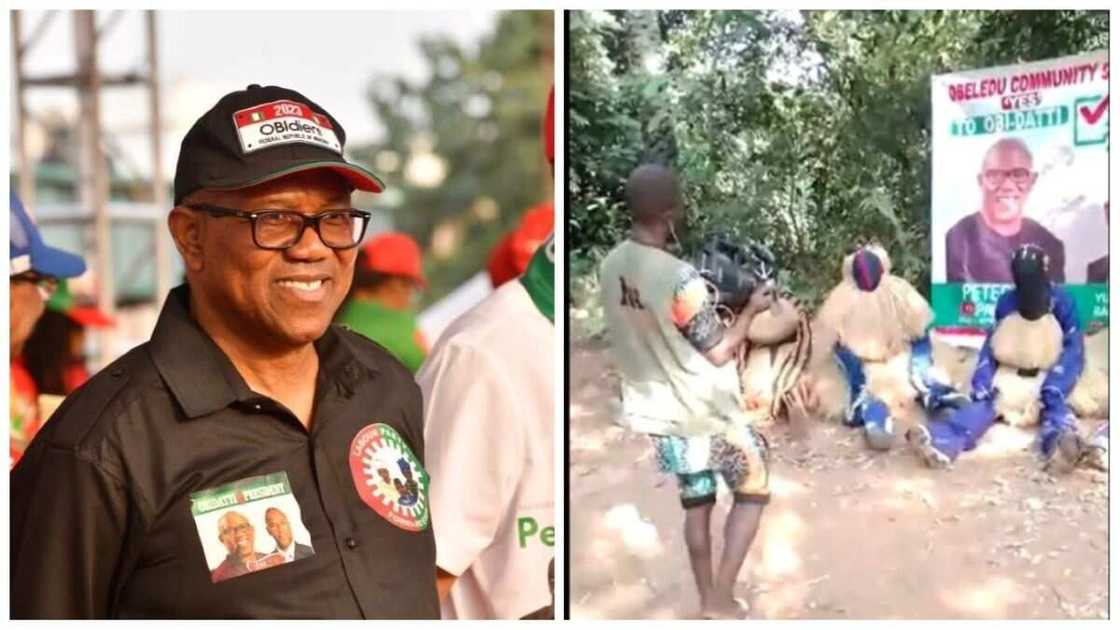 Peter Obi, Labour party, the gods, Masquerades , PVC, 2023 presidential election