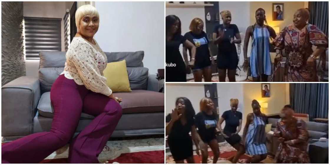 Hilda Dokubo dancing Hilda Dokubo dancing