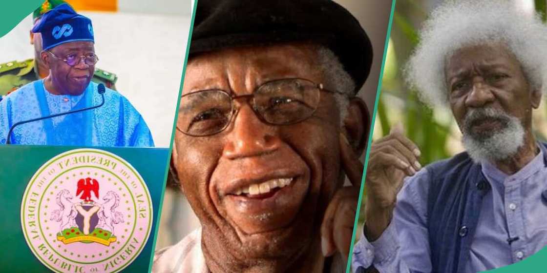 President Bola Tinubu has honoured Nigerian renowned novelist, Chinua Achebe, as he renamed the M18 road infrastructure in Guzape District, Abuja after him. President Bola Tinubu has honoured Nigerian renowned novelist, Chinua Achebe, as he renamed the M18 road infrastructure in Guzape District, Abuja after him.