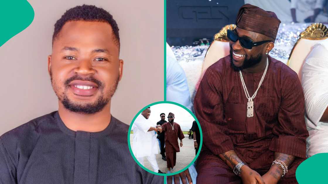 Singer Davido shares pictures from his trip to Warri, Delta state. Singer Davido shares pictures from his trip to Warri, Delta state.