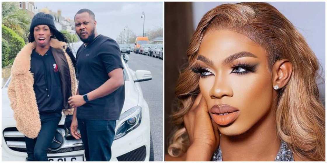 James Brown and manager James Brown and manager