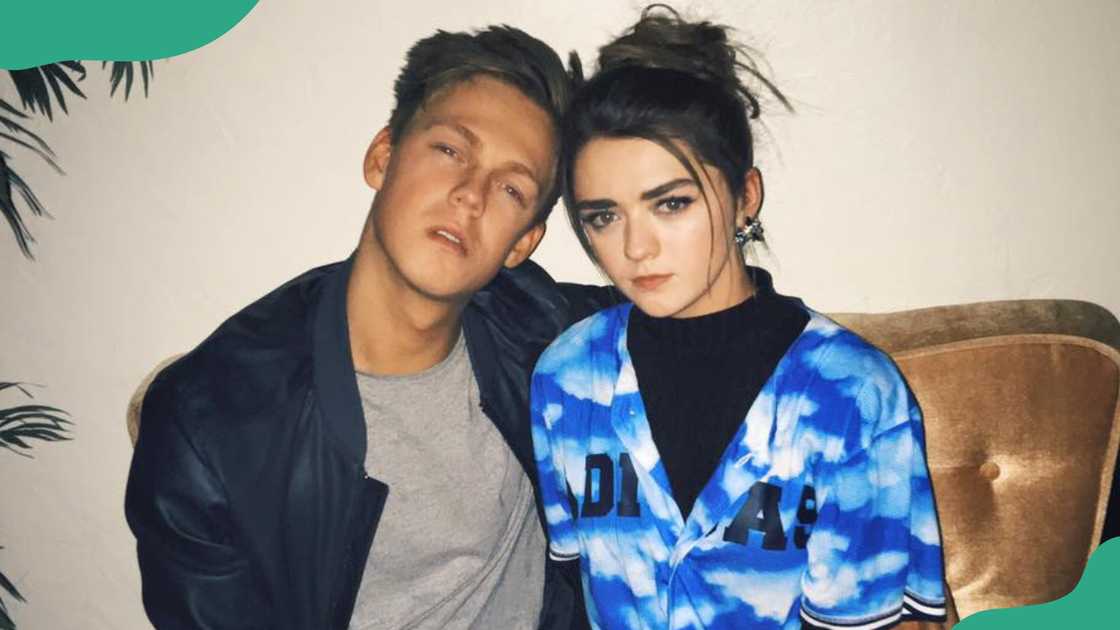 Maisie Williams and Casper Lee in 2015. Maisie Williams and Casper Lee in 2015.