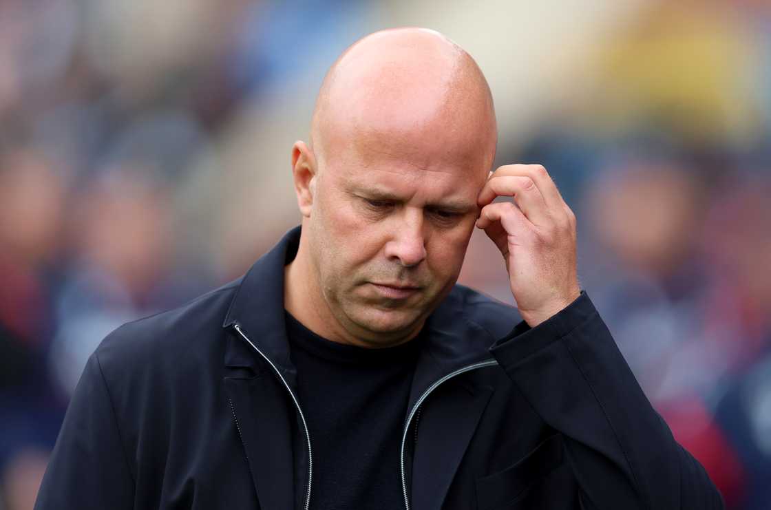 Arne Slot, Liverpool manager, Anfield Stadium, Stamford Bridge, Premier League Arne Slot, Liverpool manager, Anfield Stadium, Stamford Bridge, Premier League