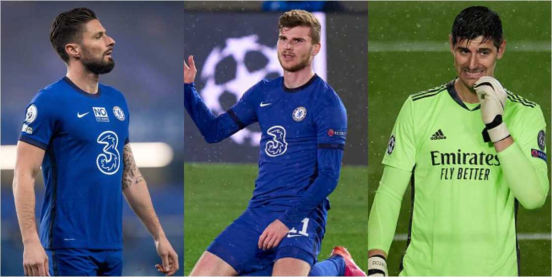 Chelsea star caught on camera asking Courtois about Werner's miss from 4-yards Chelsea star caught on camera asking Courtois about Werner's miss from 4-yards