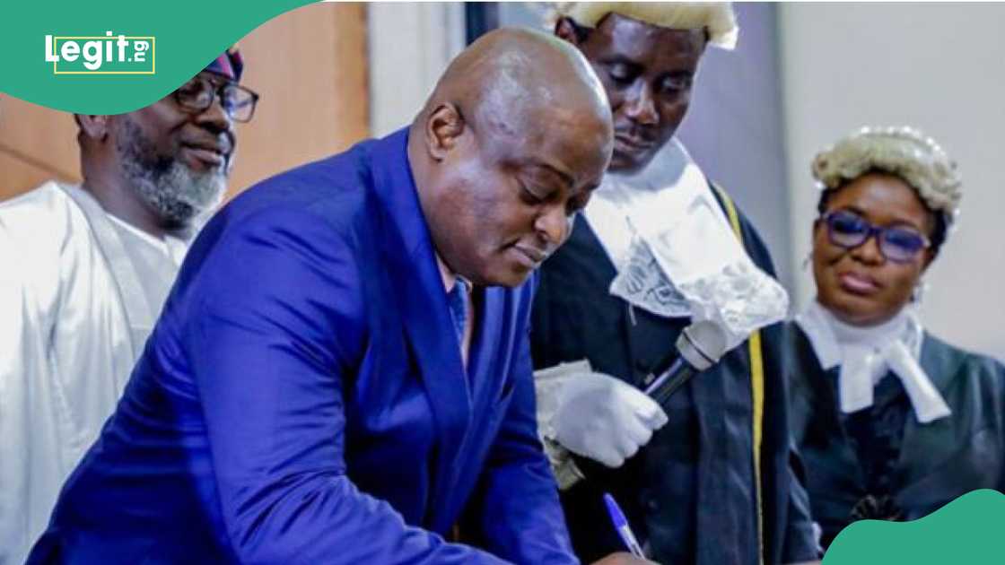 Mudashiru Obasa, who was elected speaker of the Lagos State House of Assembly for the third term in 2023, was impeached on Monday, January 13.