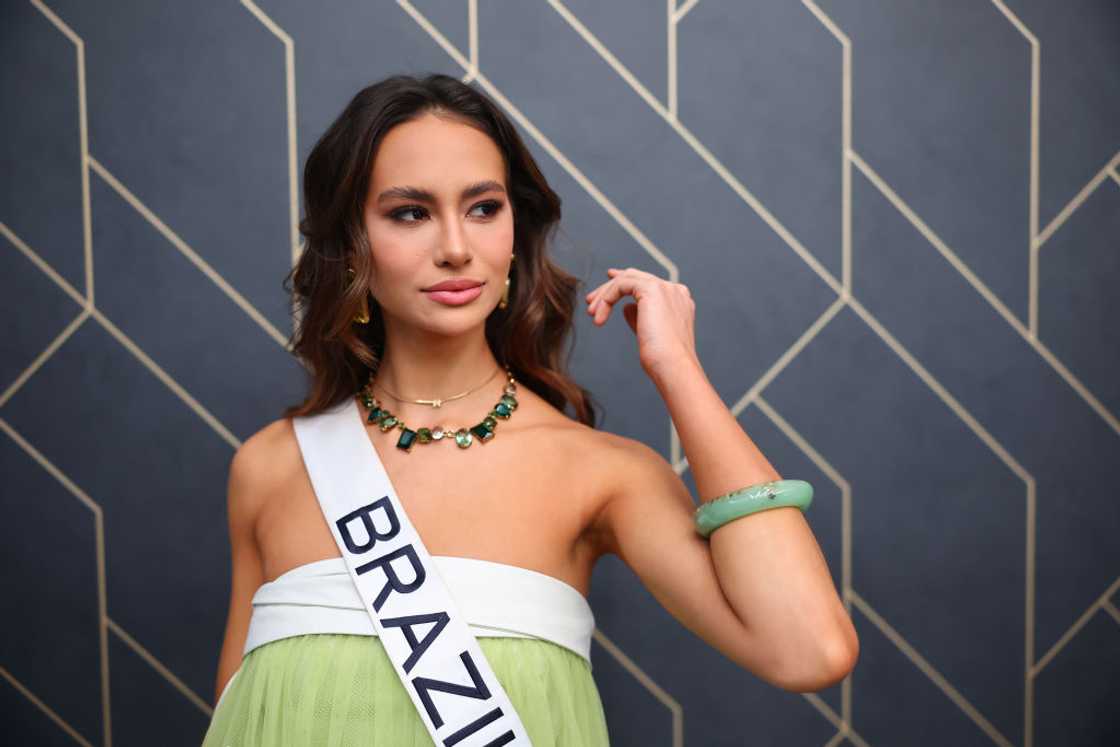 Miss Brazil Maria Brechane poses Miss Brazil Maria Brechane poses
