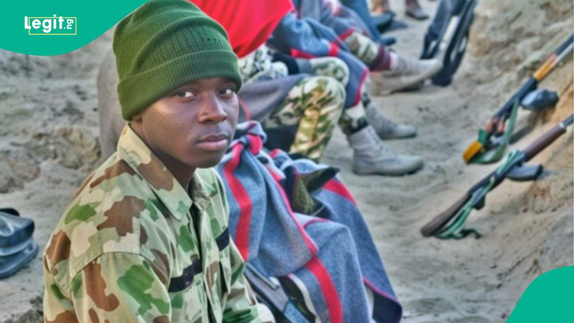 Former Nigerian soldier celebrates making N5.3 million from single job, mentions how much he was paid monthly in Nigerian Army