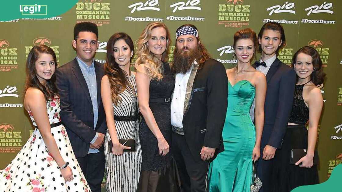 Willie and Korie Robertson's and their kids Willie and Korie Robertson's and their kids