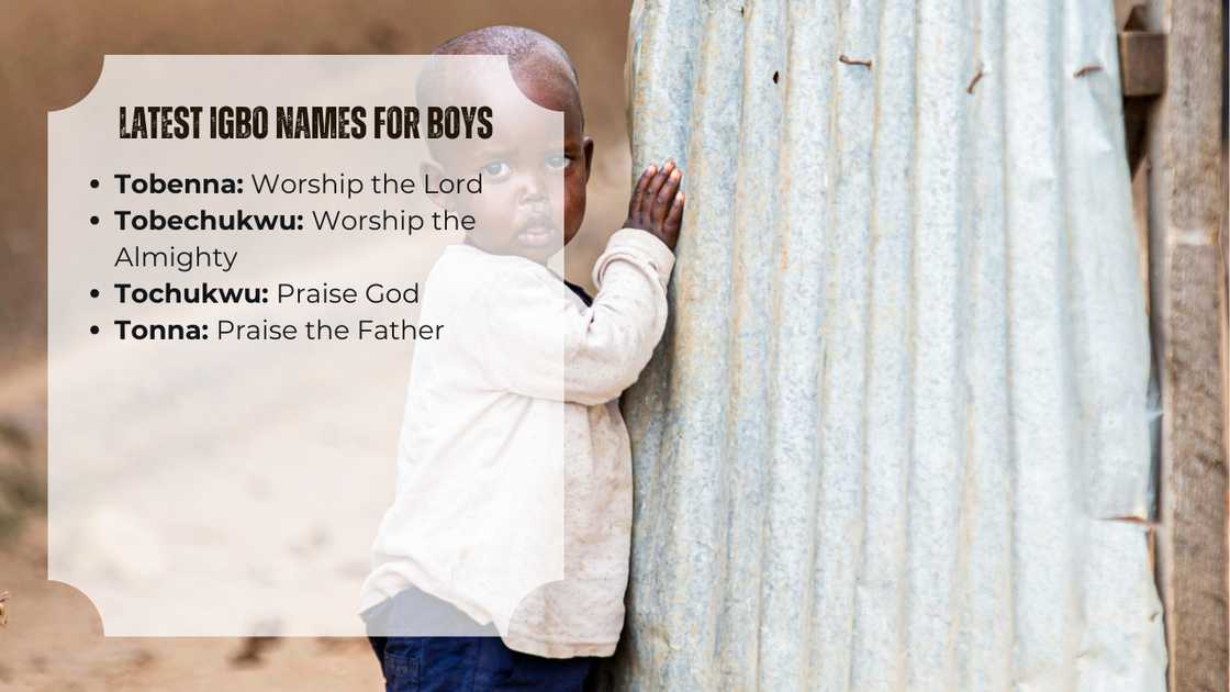 Igbo names for boys