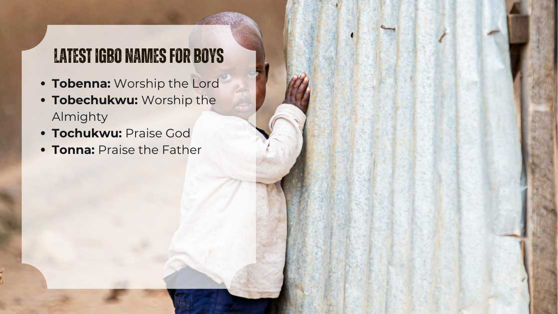 Igbo names for boys Igbo names for boys