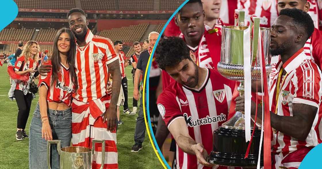 Iñaki William's fiancée write sweet message to celebrate him for winning the Copa del Rey Iñaki William's fiancée write sweet message to celebrate him for winning the Copa del Rey