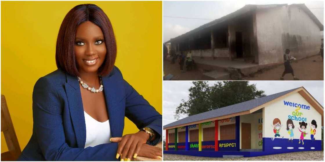 Meet lady who paints school for student to learn in beautiful environment Meet lady who paints school for student to learn in beautiful environment