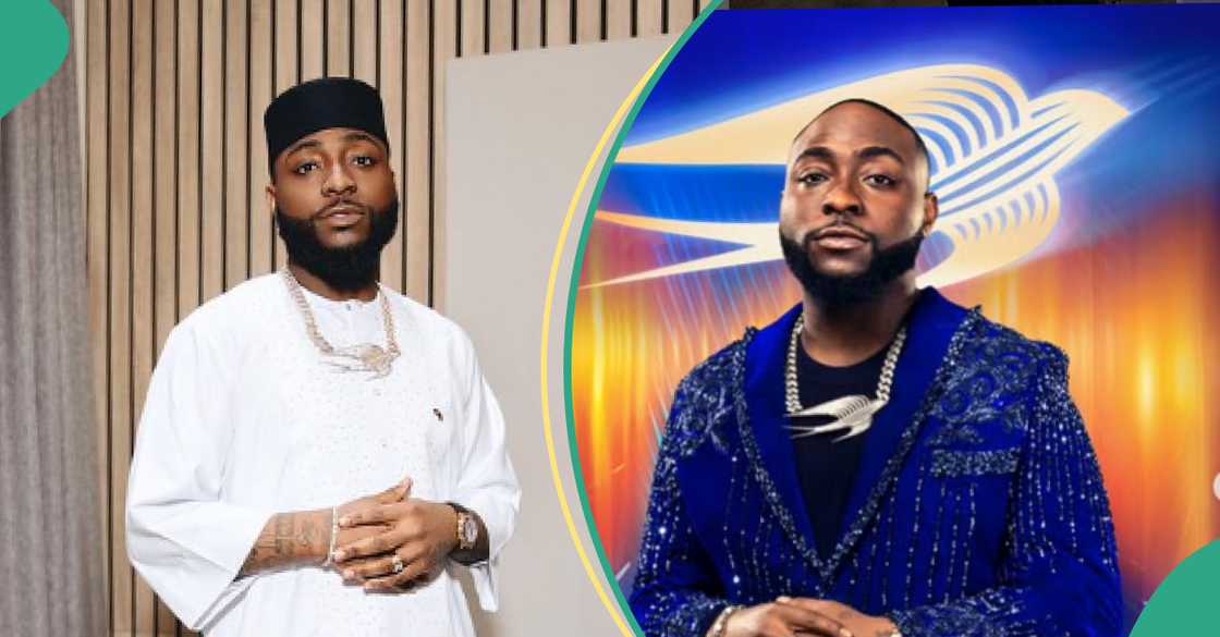 Davido almost falls during recent outing with daughter Imade Davido almost falls during recent outing with daughter Imade