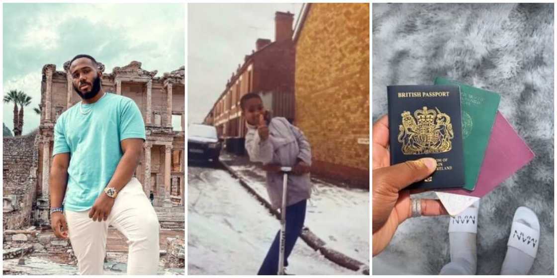 BBNaija star Kiddwaya shares throwback photo, flaunts multiple citizenship