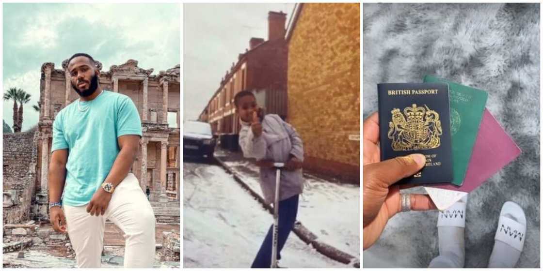 BBNaija star Kiddwaya shares throwback photo, flaunts multiple citizenship BBNaija star Kiddwaya shares throwback photo, flaunts multiple citizenship