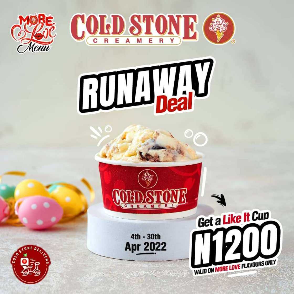 Cold Stone, Sweet Pineapple Cream, Coconut Custard Cream Flavours Cold Stone, Sweet Pineapple Cream, Coconut Custard Cream Flavours