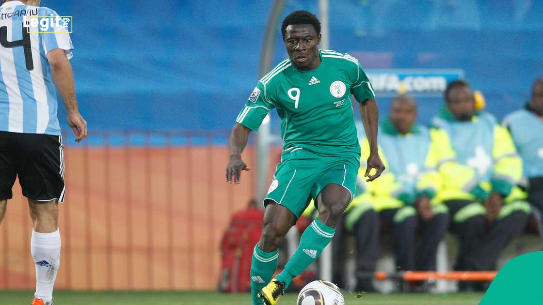 Nigeria, Obafemi Martins, Javier Mascherano, Argentina, South Africa Nigeria, Obafemi Martins, Javier Mascherano, Argentina, South Africa