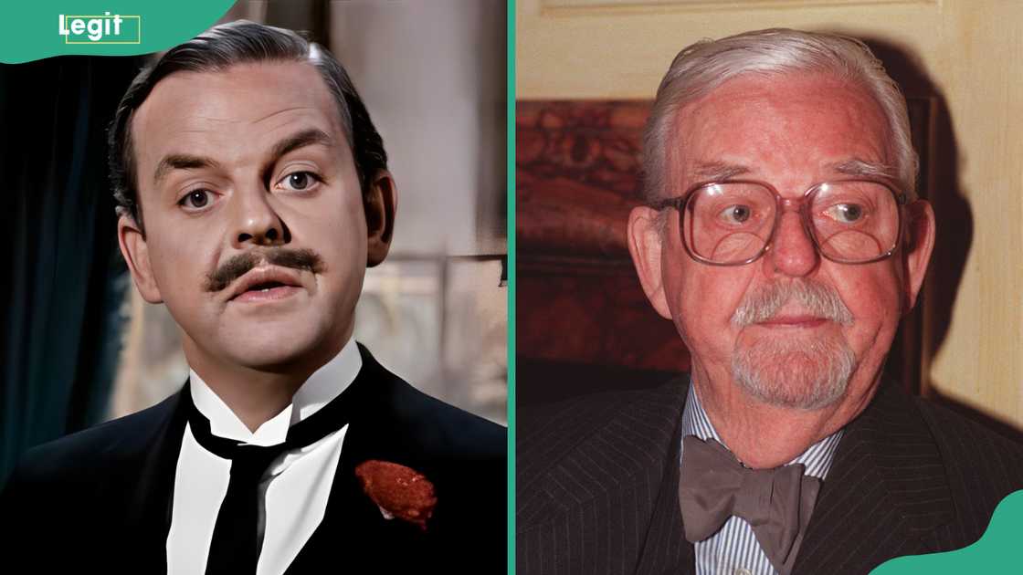 David Tomlinson then (L) and in 1999 (R) David Tomlinson then (L) and in 1999 (R)