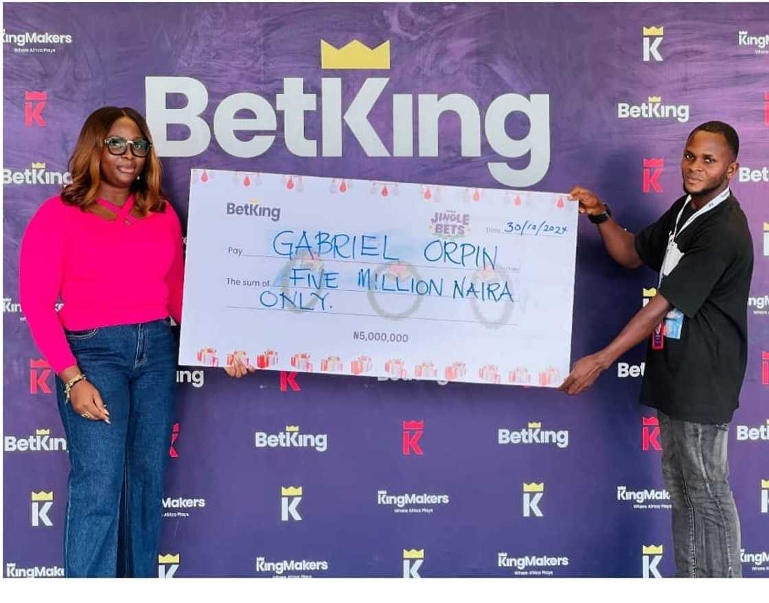 Benue farmer wins N5m BetKing jackpot, plans big dreams Benue farmer wins N5m BetKing jackpot, plans big dreams