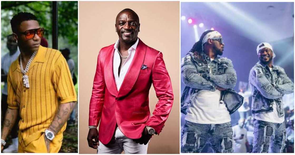 Akon, Wizkid, Psquare Akon, Wizkid, Psquare