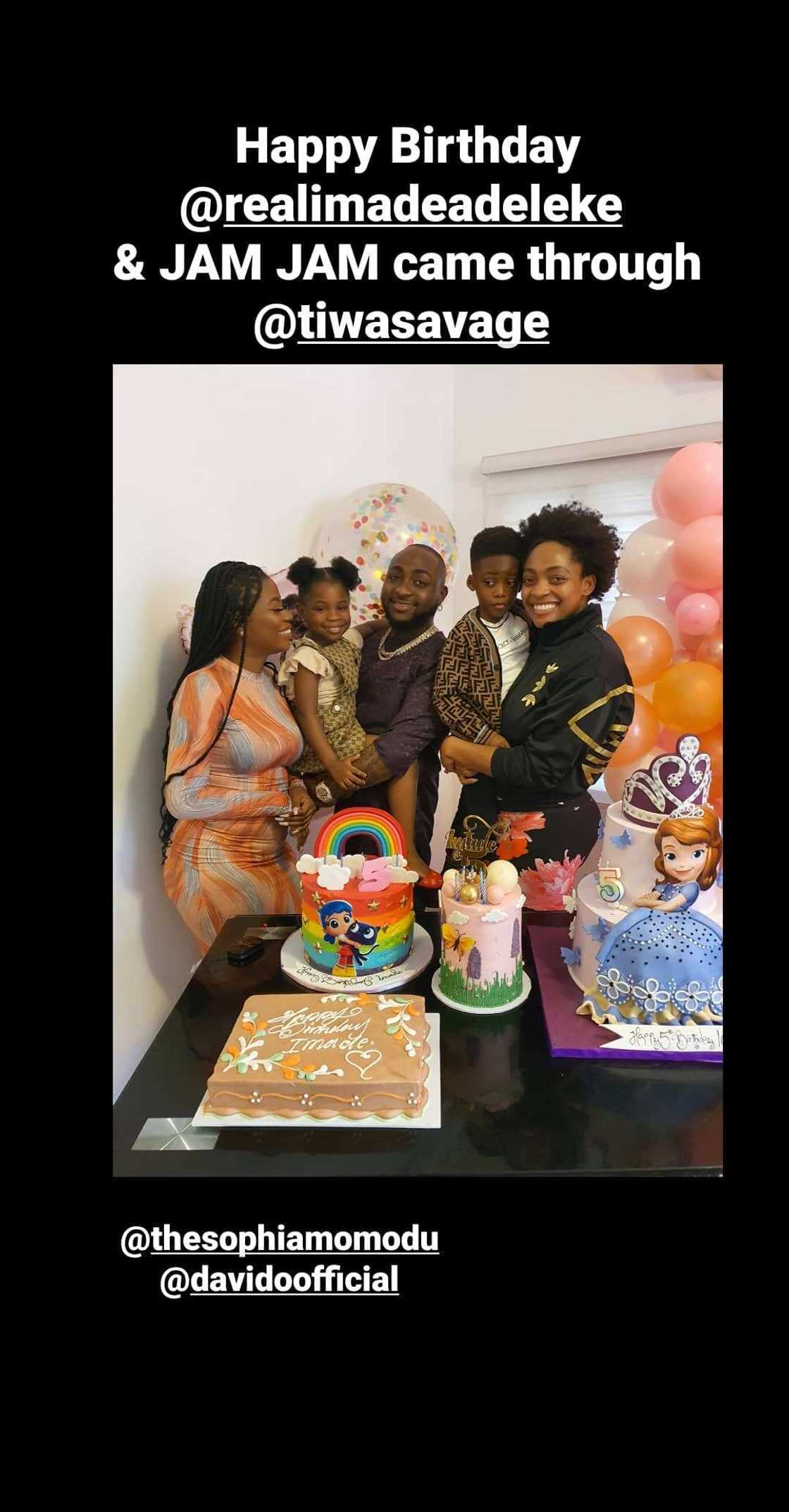 Lovely photos from Davido’s daughter Imade’s 5th birthday party